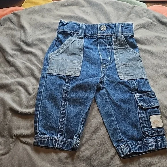 L Jeans Size 0-3 Months - Picture 1 of 8